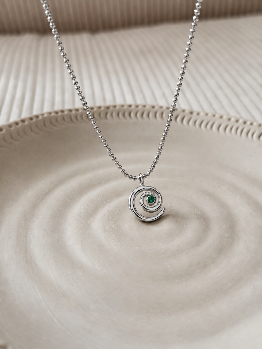 Infinite Spiral Necklace
