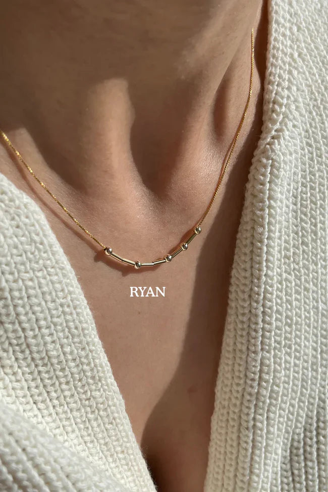 Morse Code Necklace