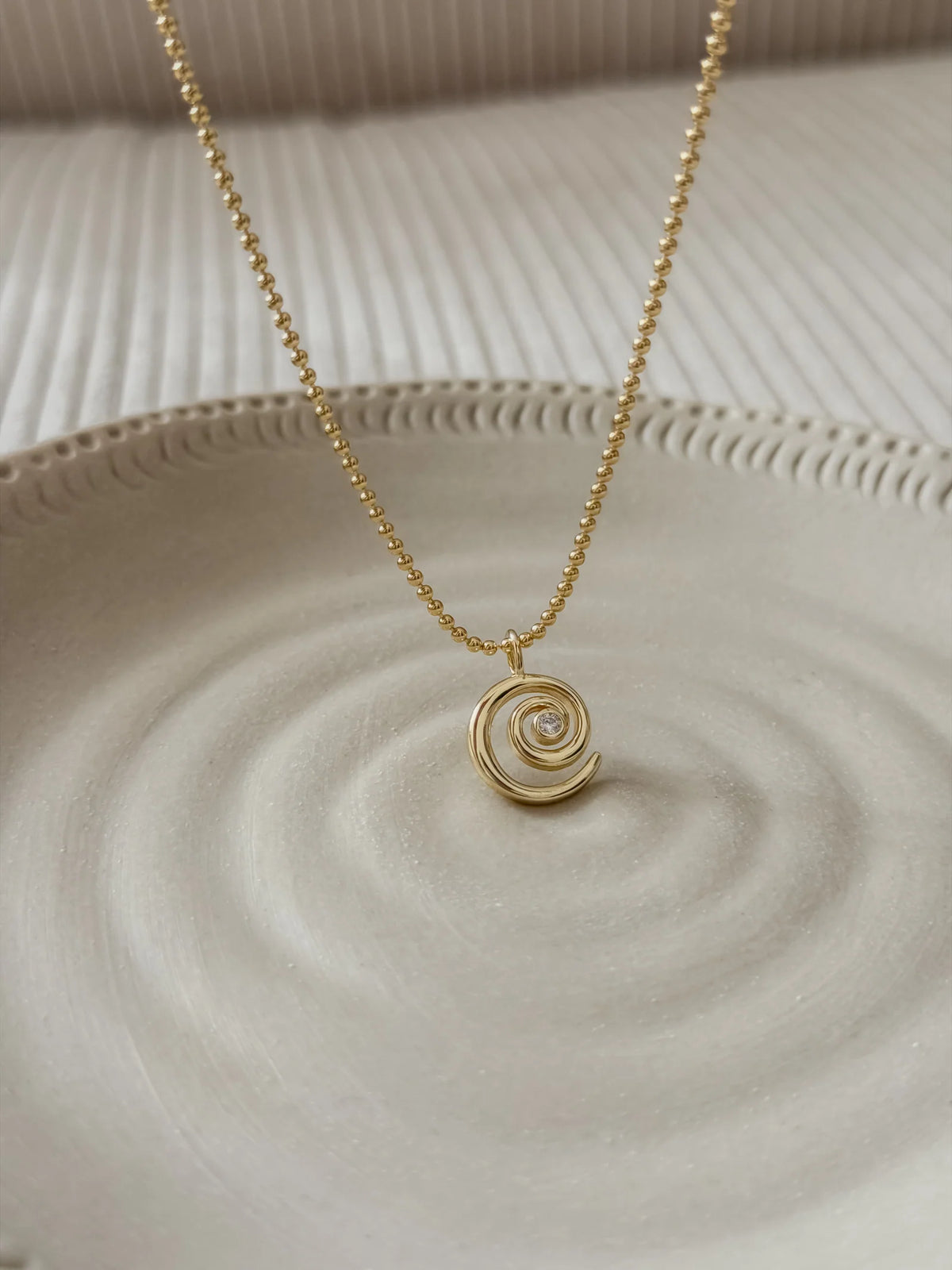 Infinite Spiral Necklace