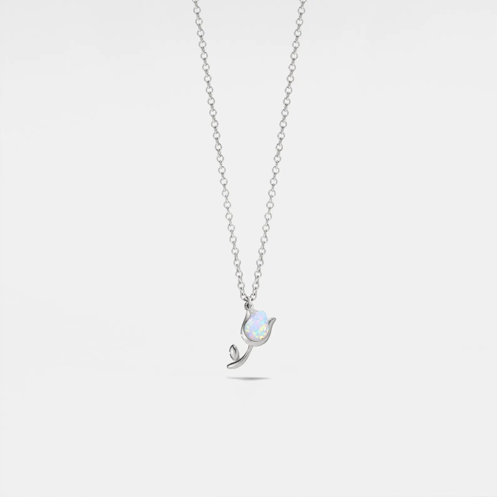 Black Tulip Necklace