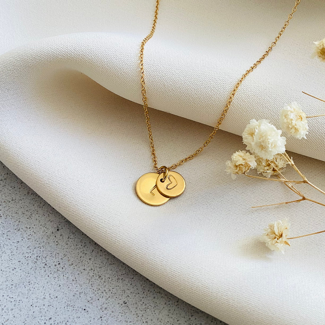 Secret Initial Necklace - Main Image