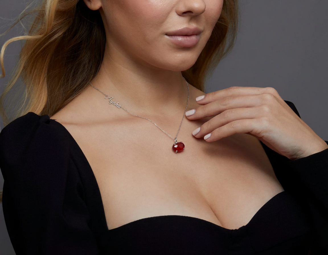 Cherry Name Couture Pendant