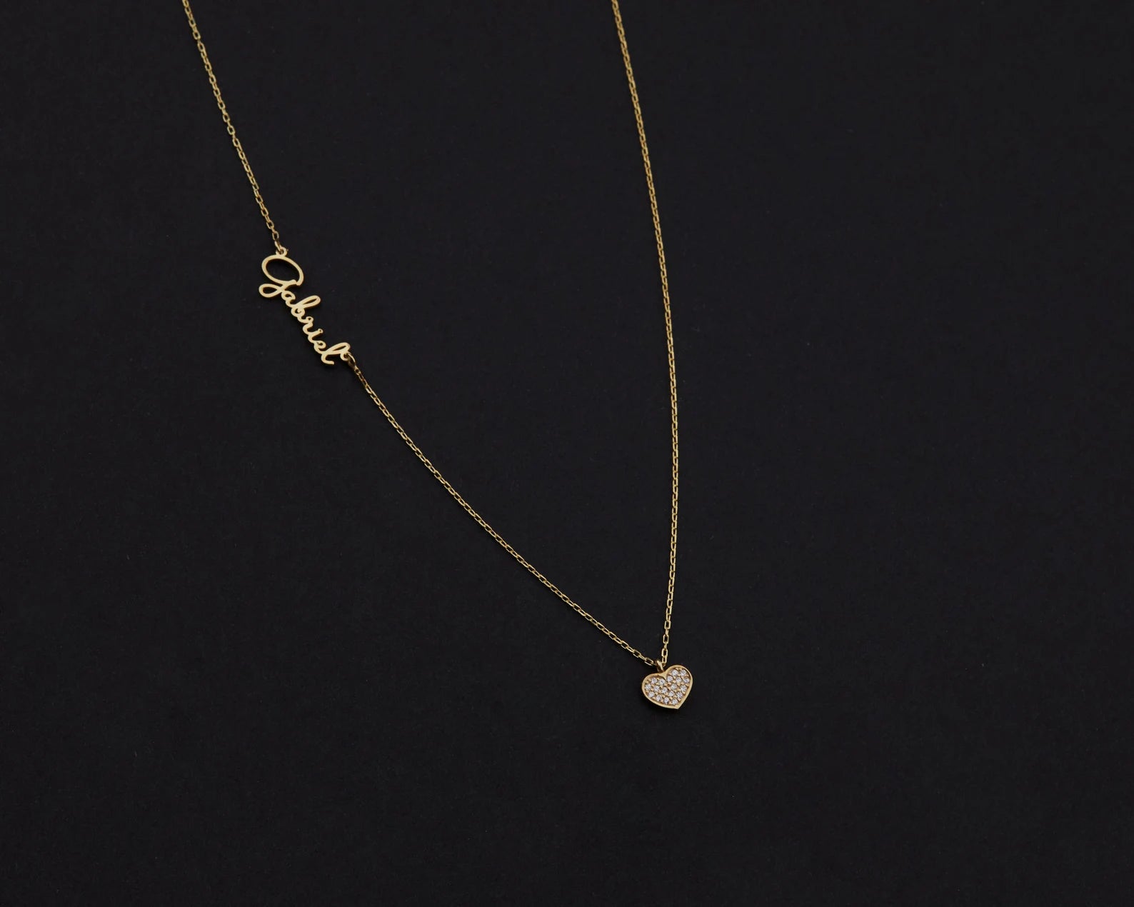 LuxeScript Necklace