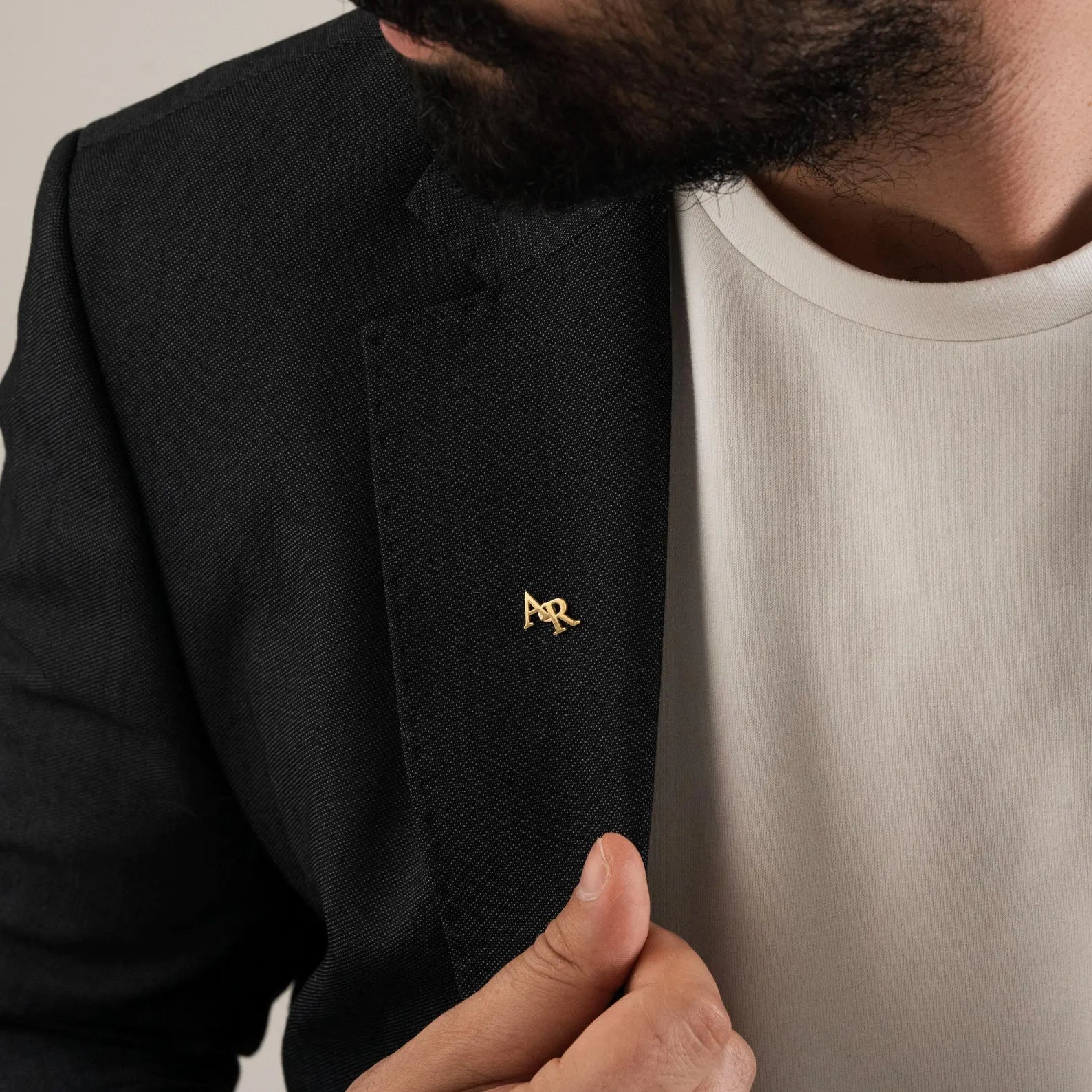 Personalized Initial Brooch