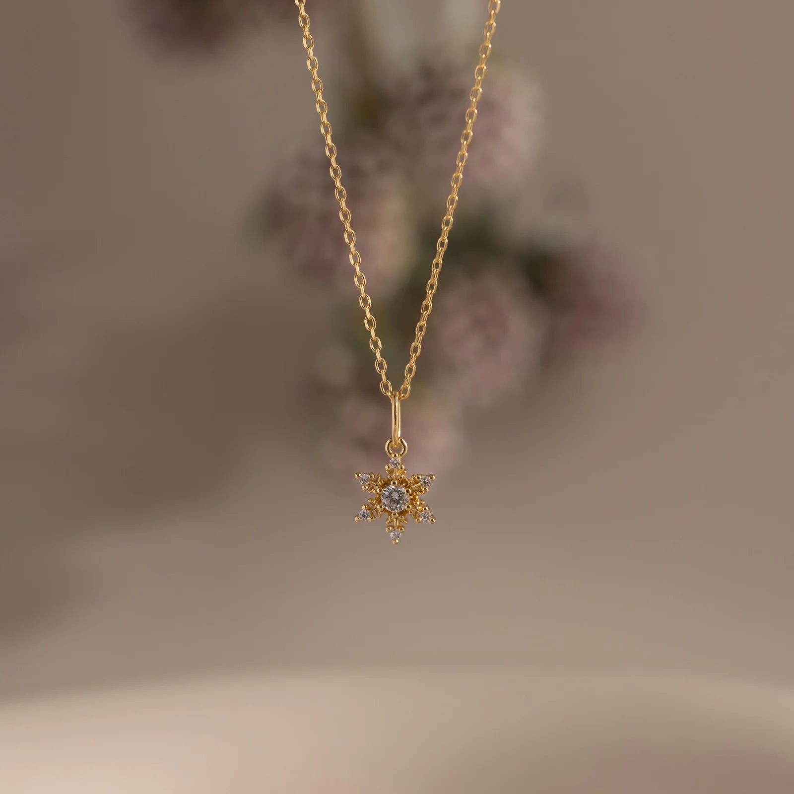 Diamond Snowflake necklace
