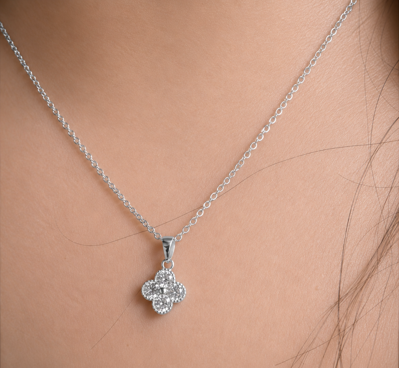Grace Clover Necklace