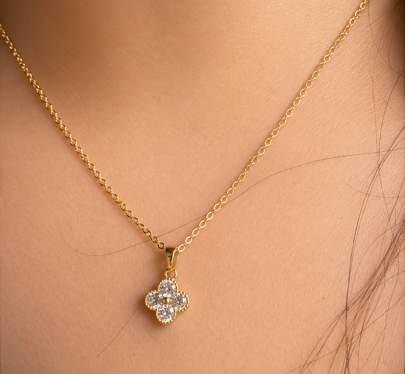 Grace Clover Necklace