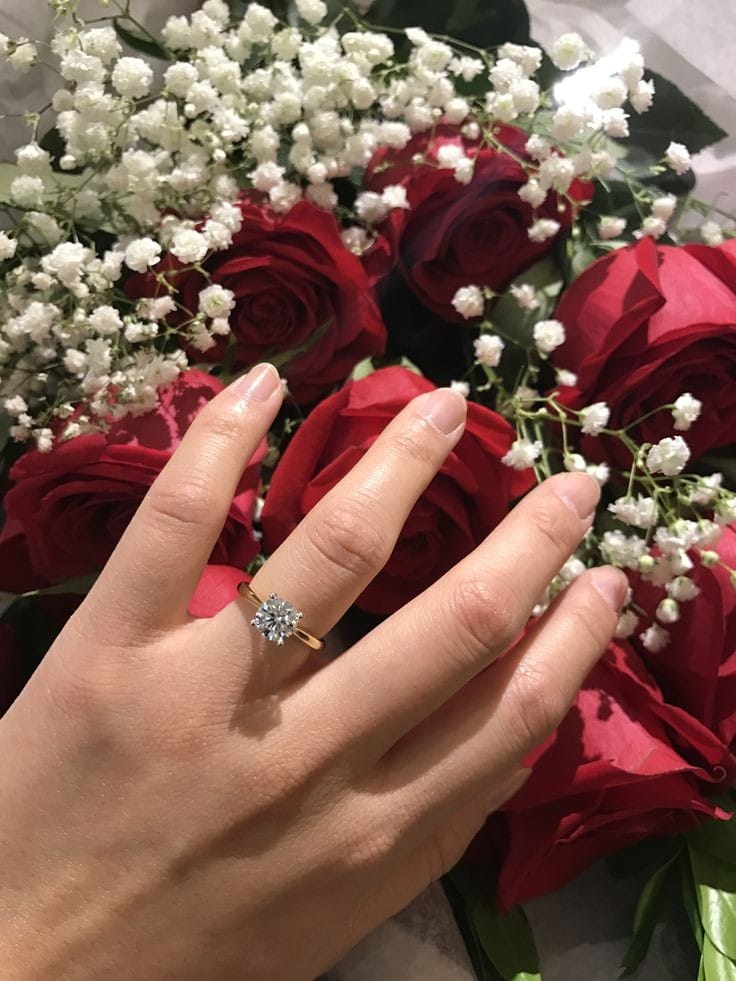 Grace Solitaire Ring-925