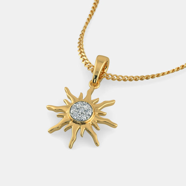 The Glorious Sun Necklace - Grace