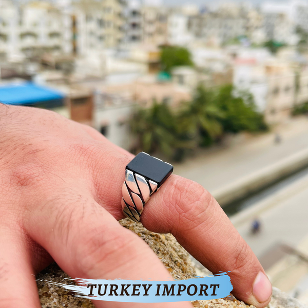 Knit Pattern Turkish-925 Ring - Grace