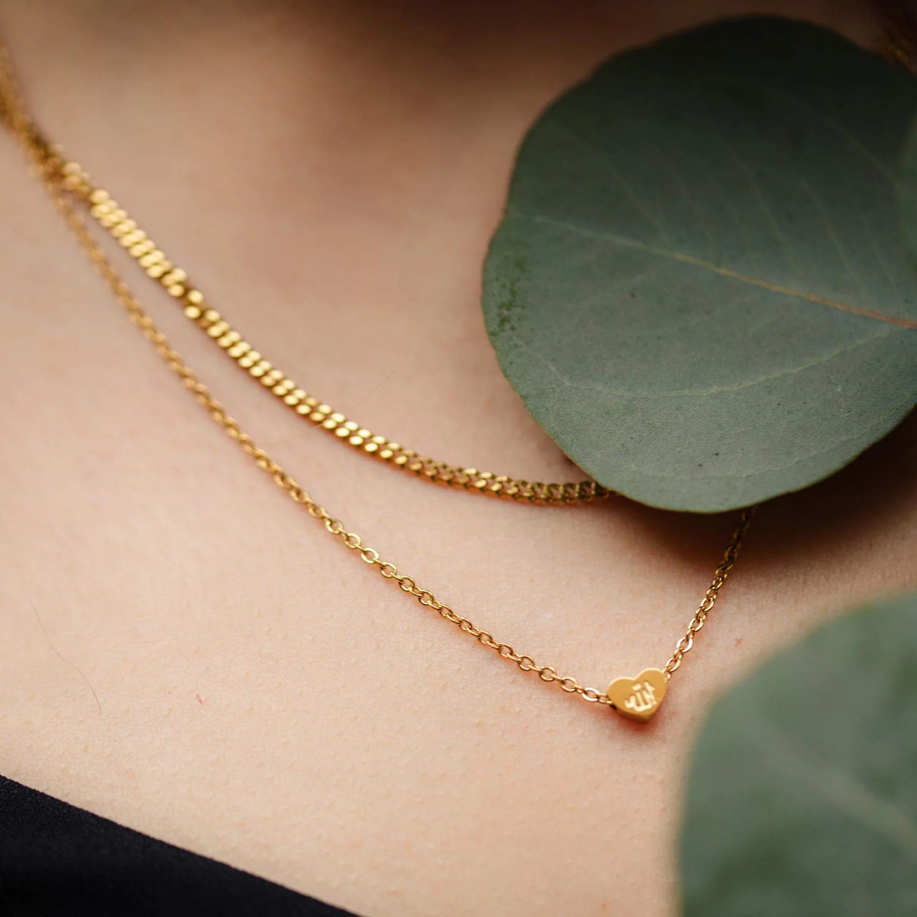 ALLAH الله - HEART NECKLACE - Grace