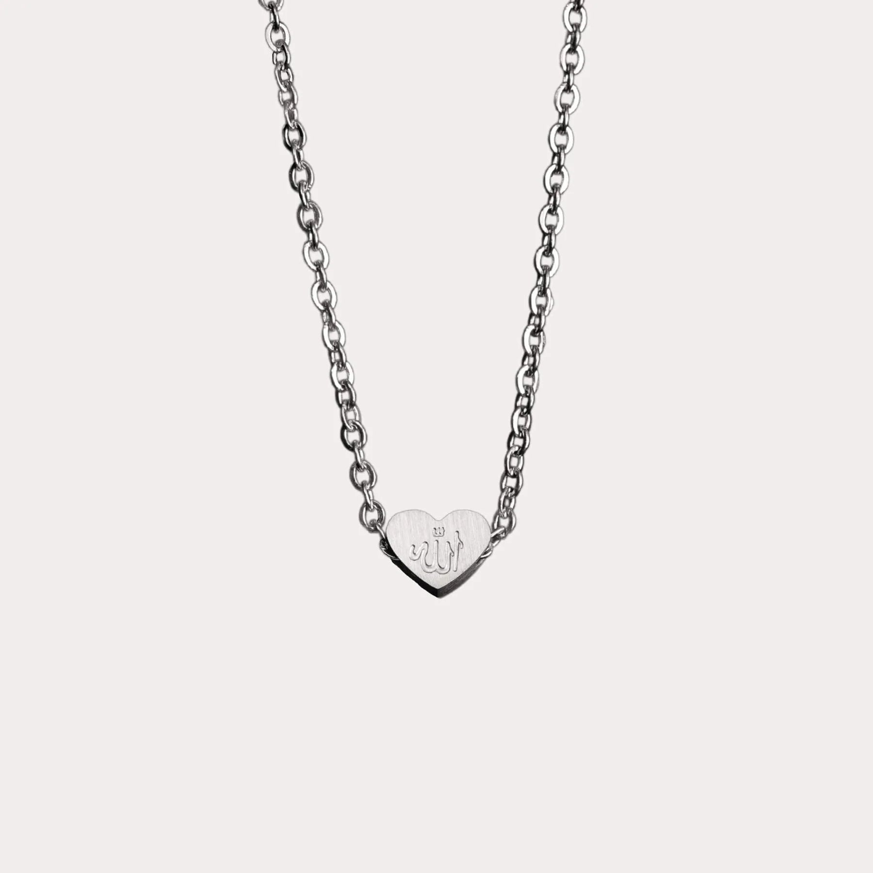 ALLAH الله - HEART NECKLACE - Grace