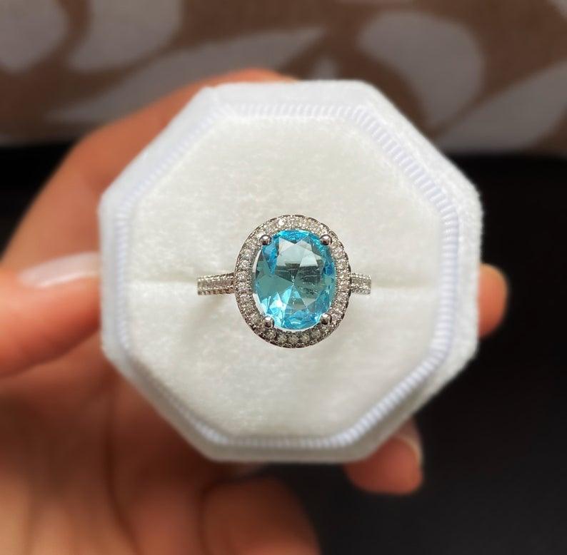 OVAL AQUA MARINE - Grace