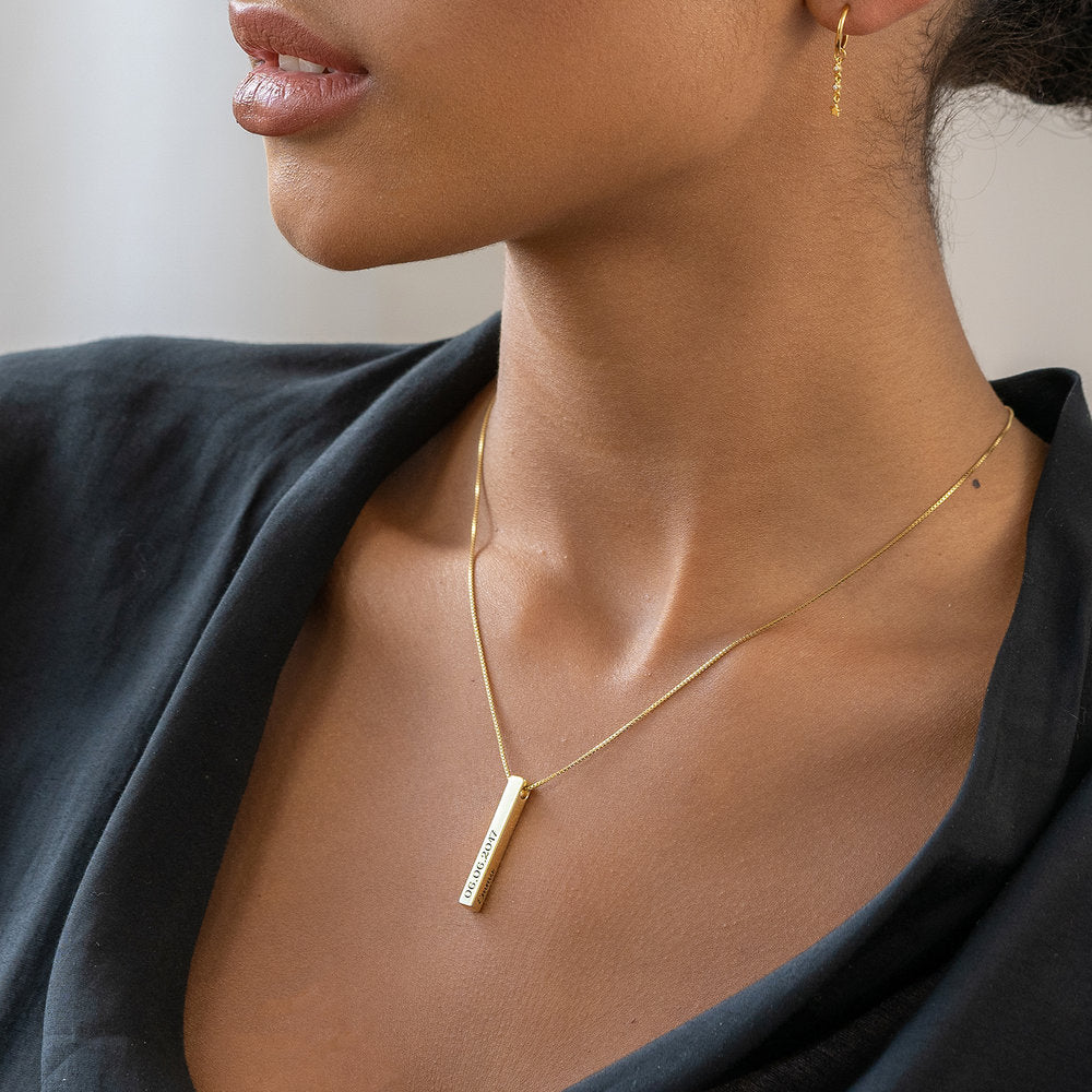 3D BAR NECKLACE - Grace