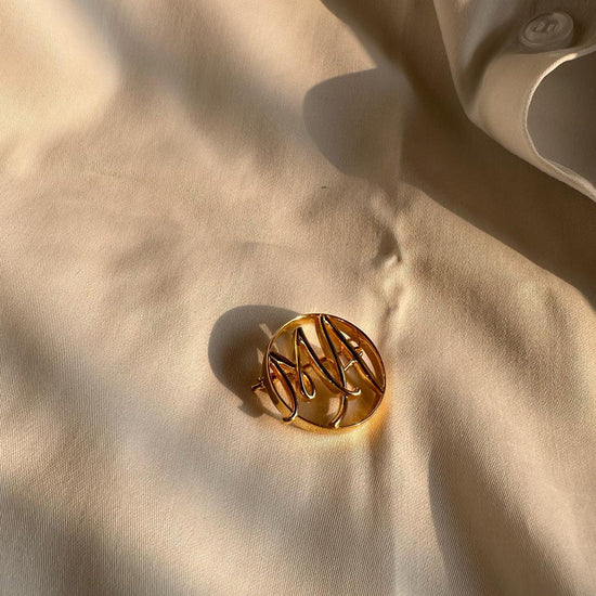 Personalized Monogram Pin