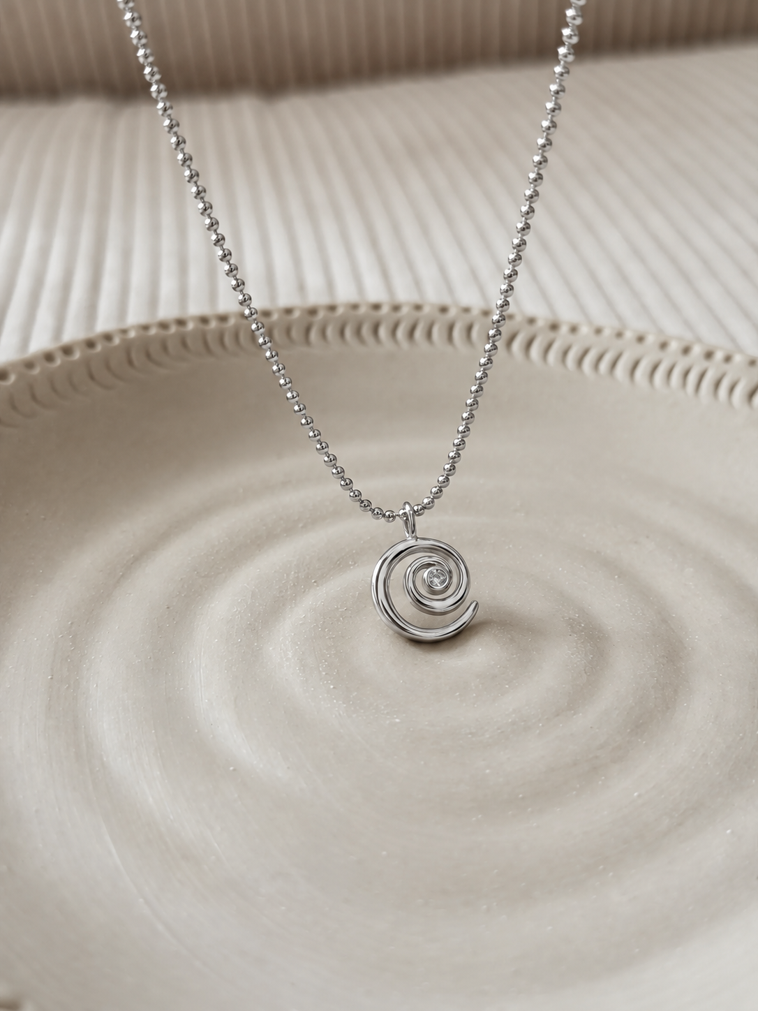 Infinite Spiral Necklace