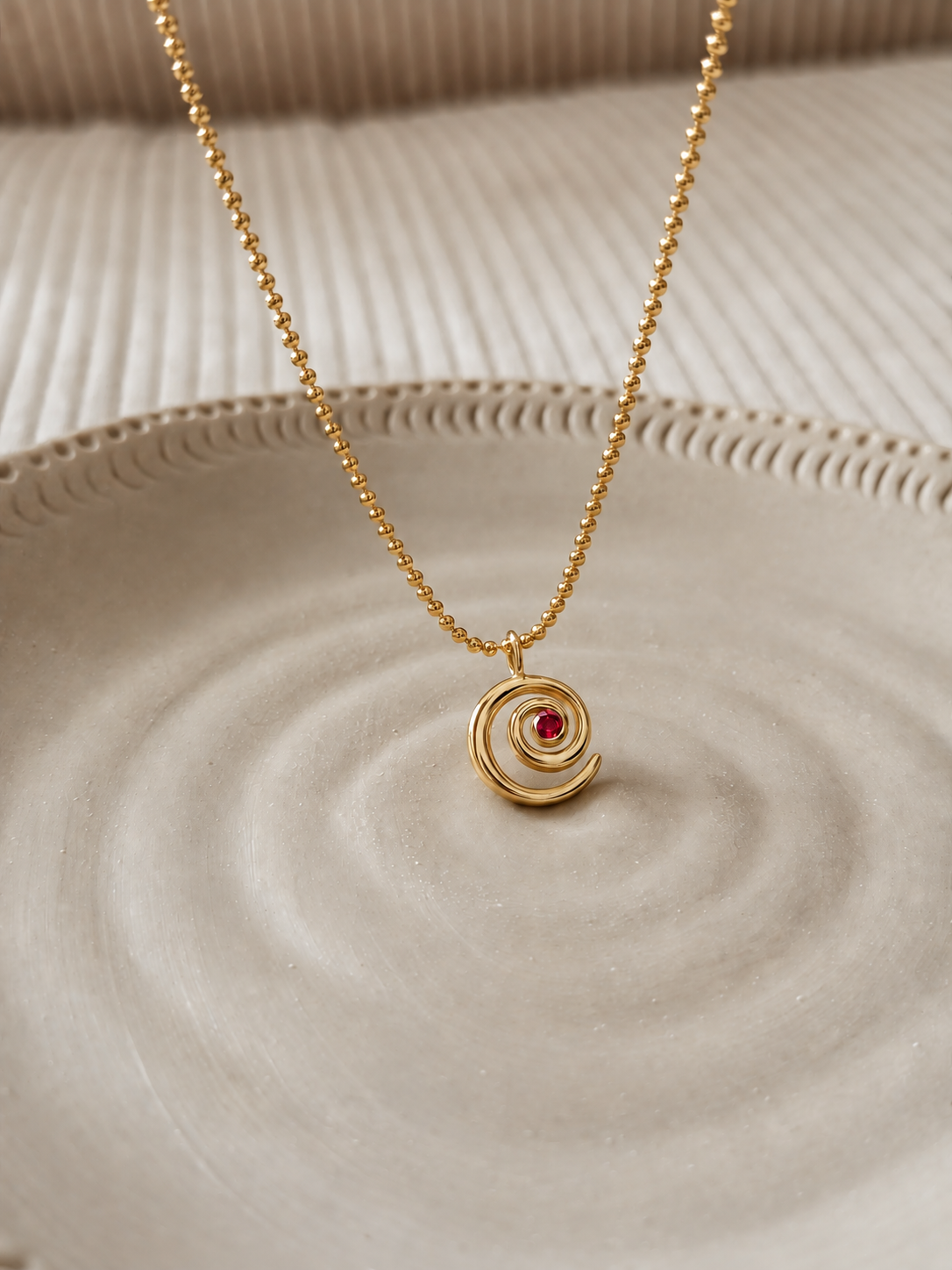 Infinite Spiral Necklace