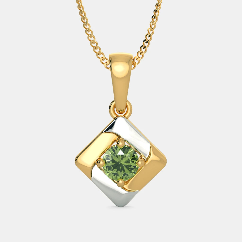 Rhyah Peridot Pendant - Grace