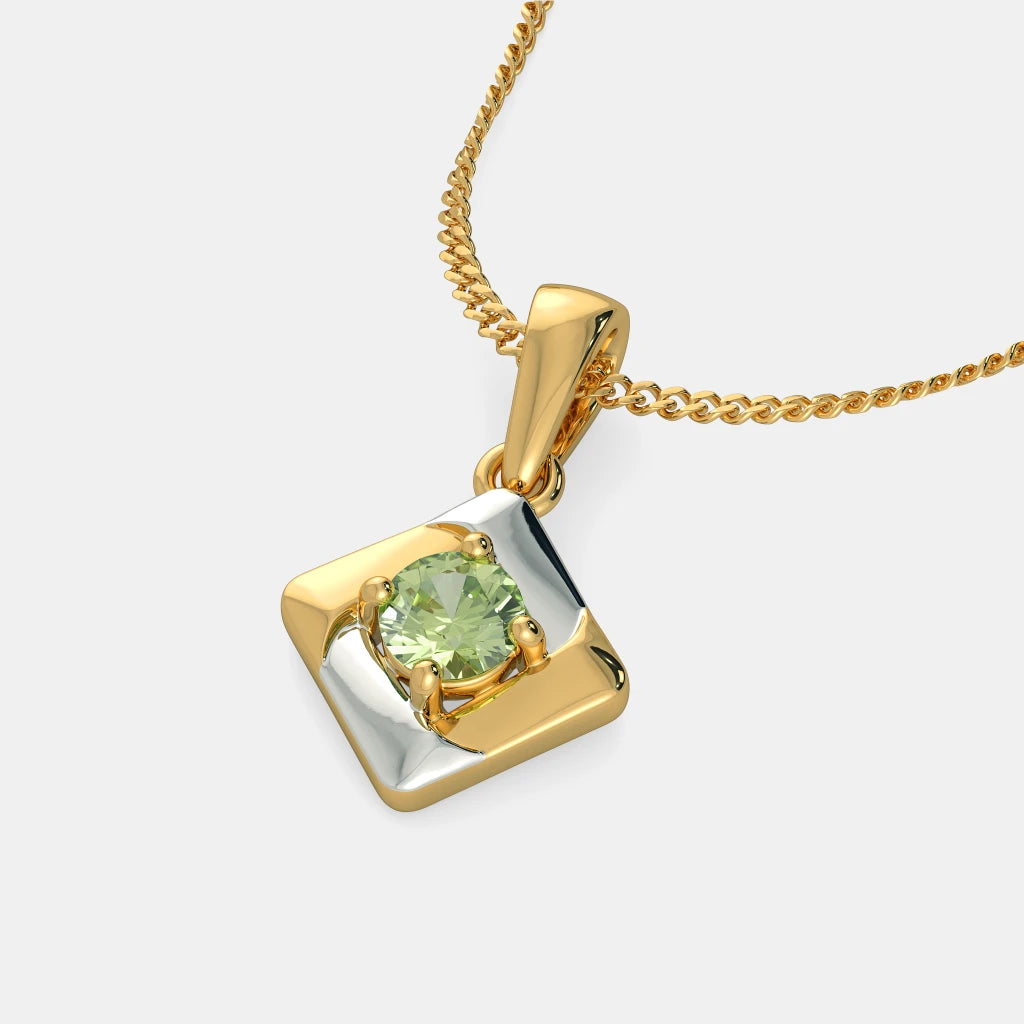 Rhyah Peridot Pendant - Grace