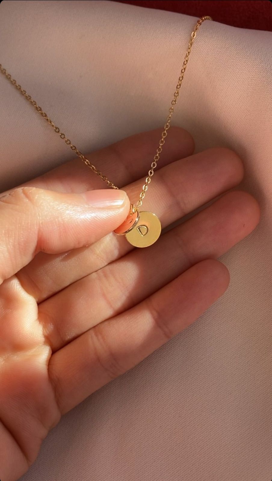 Secret Initial Necklace