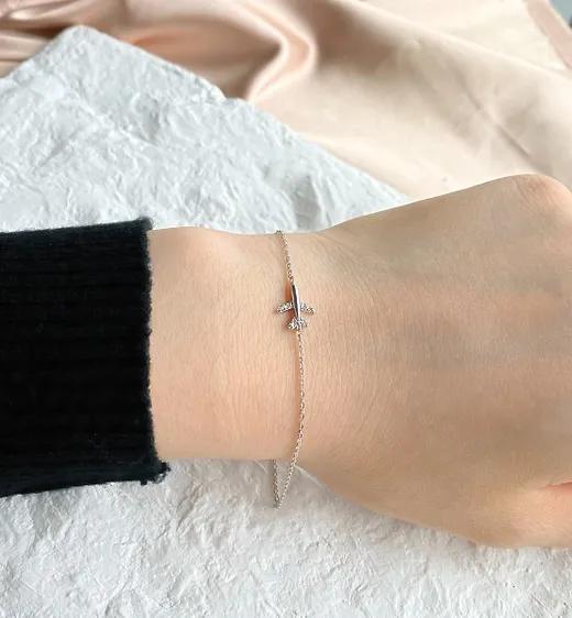 Aeroplane Bracelet (Pure silver)