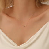 Minimal Arabic Diamond Necklace