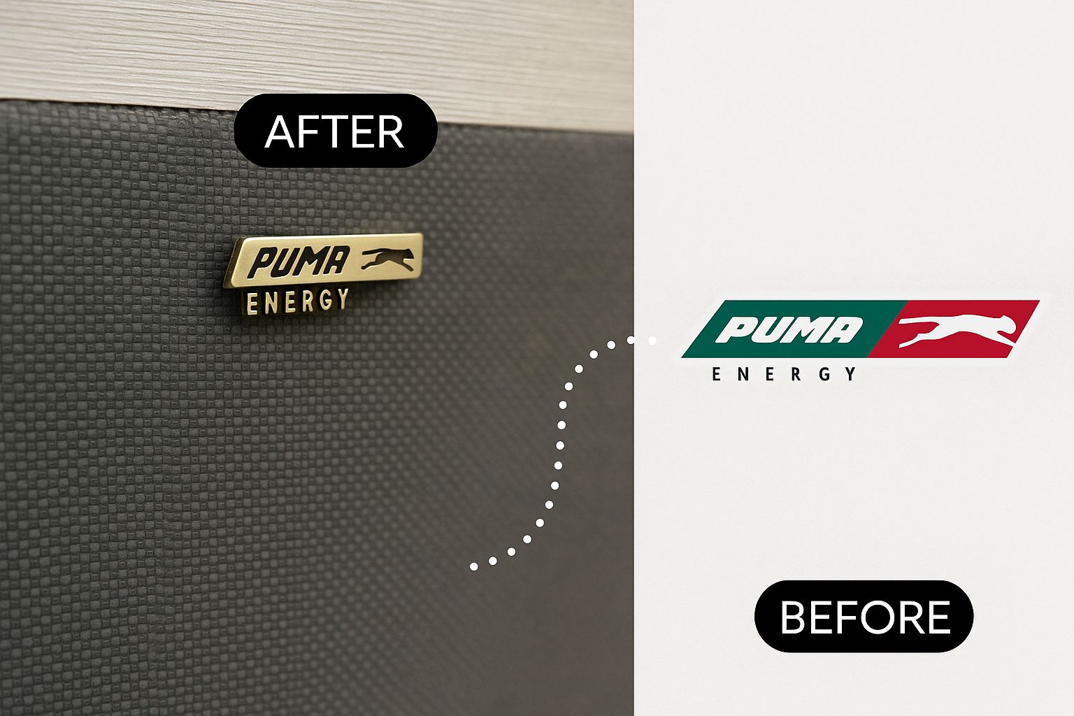 Contour Cut Logo Pin