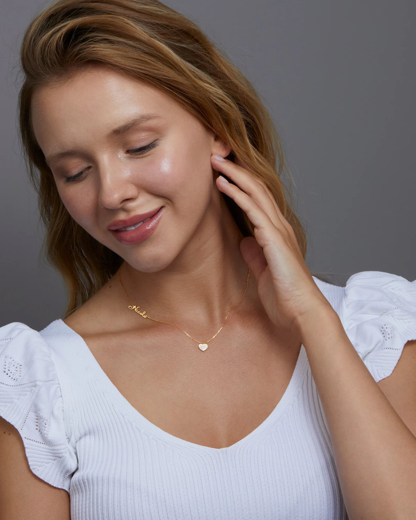 LuxeScript Necklace