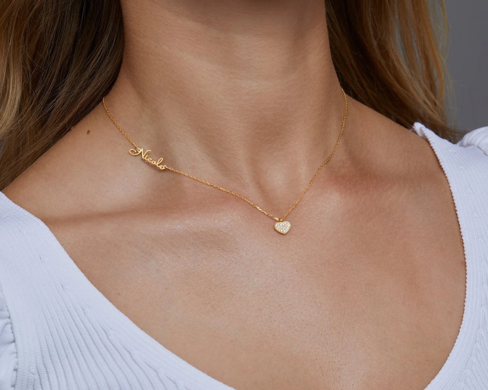 LuxeScript Necklace