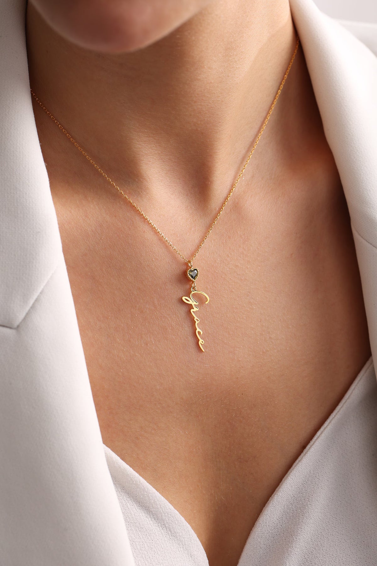 Forever Name & Birthstone Necklace