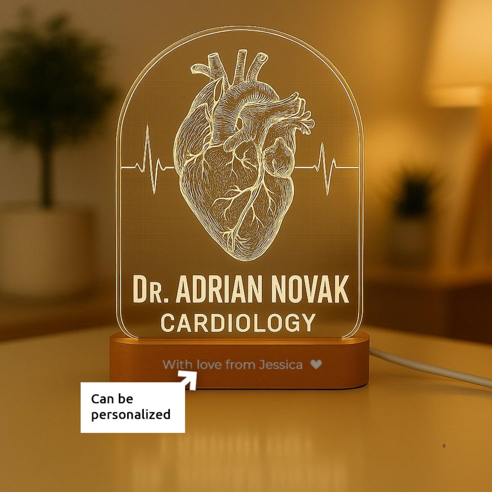 Desk Identity Lamp