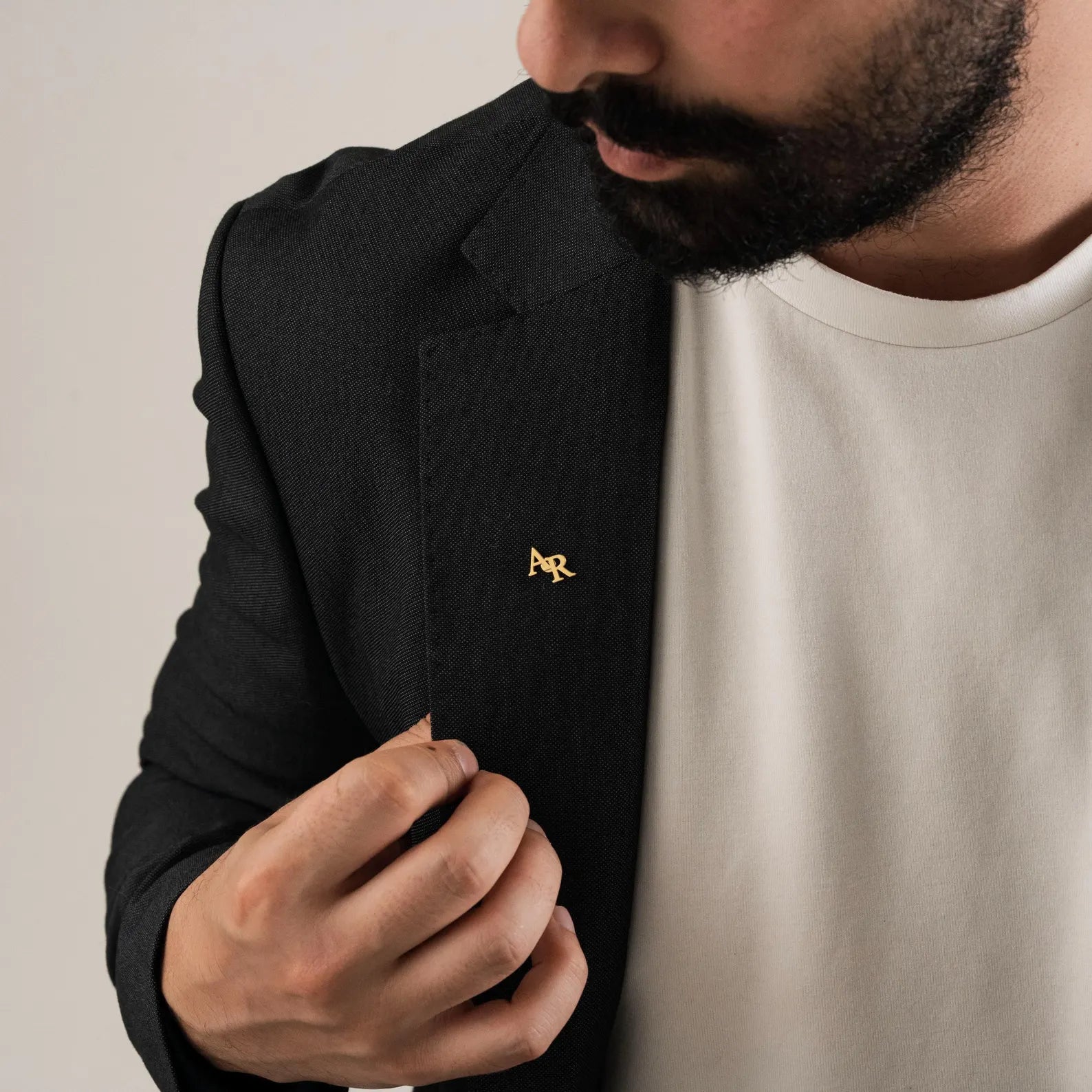 Personalized Initial Brooch