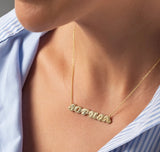 Dazzling Custom Name Necklace