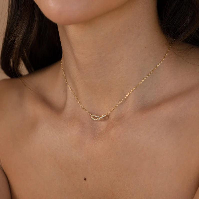 Dainty Charm Necklace - Grace