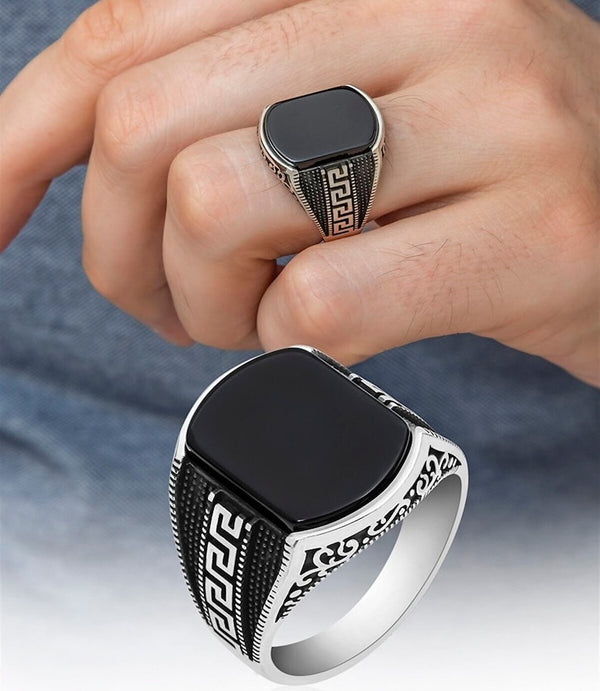 Men's Diamond Engagement Ring, Wedding Ring, Men Gold Diamond Ring, Gift  For Him | eBay