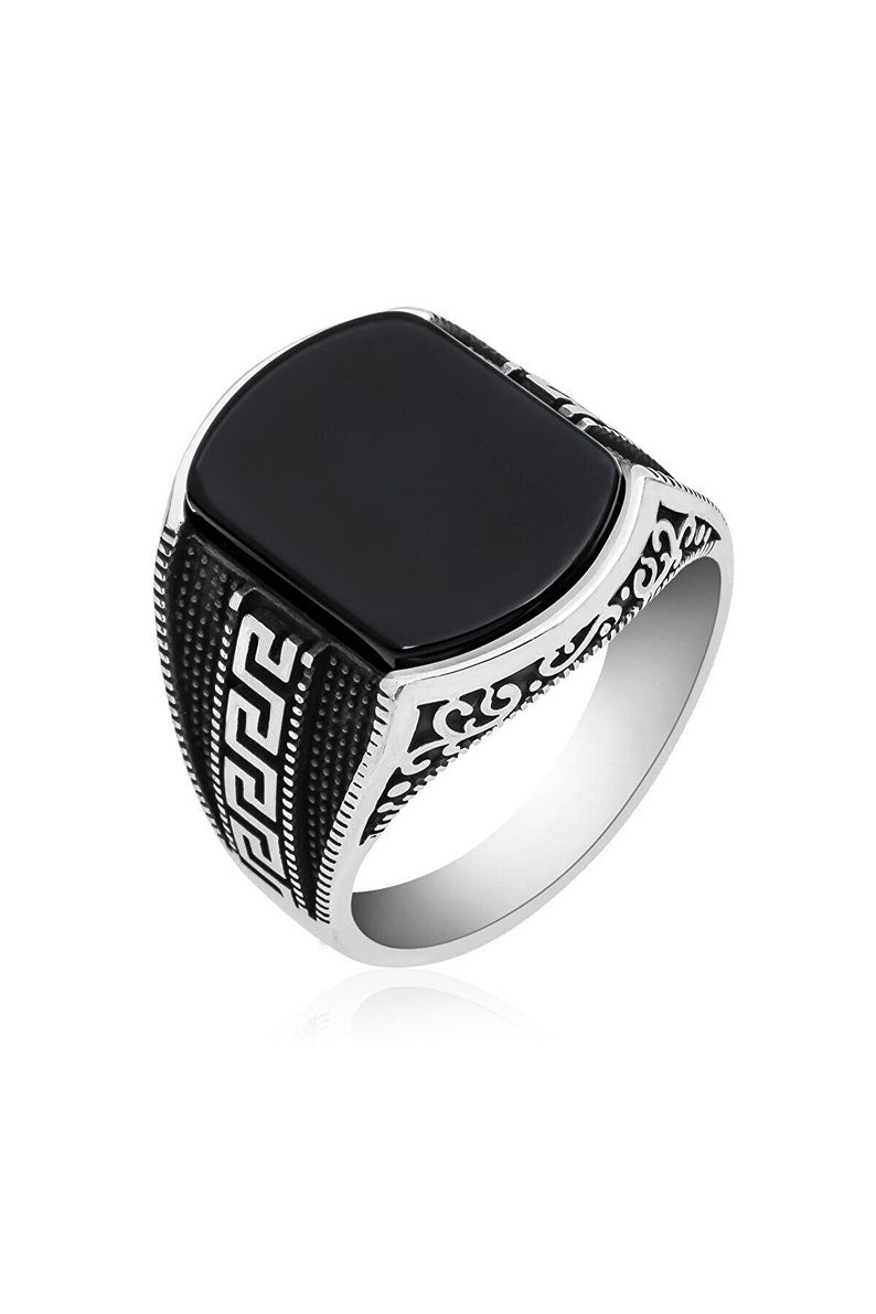 Turkish Greek Pattern Ring-925 - Grace