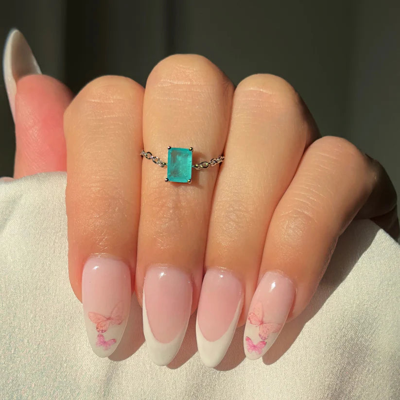 Aqua Azure Ring