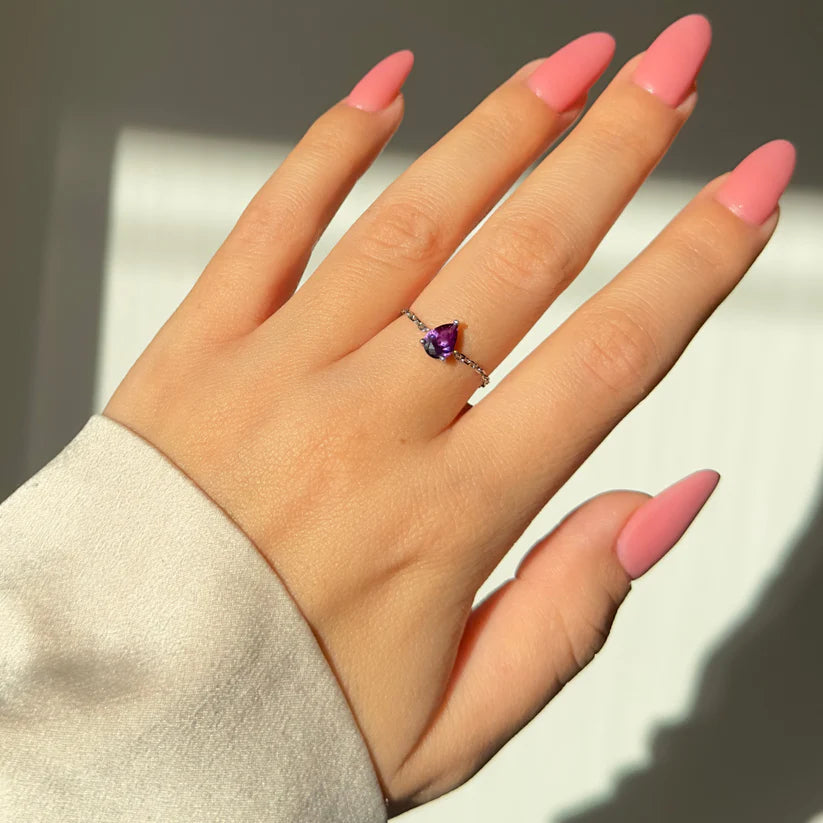 Amethyst Meadow Ring