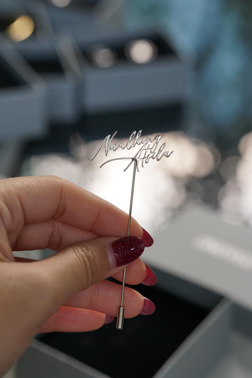 Personalized Lapel Pin - Grace