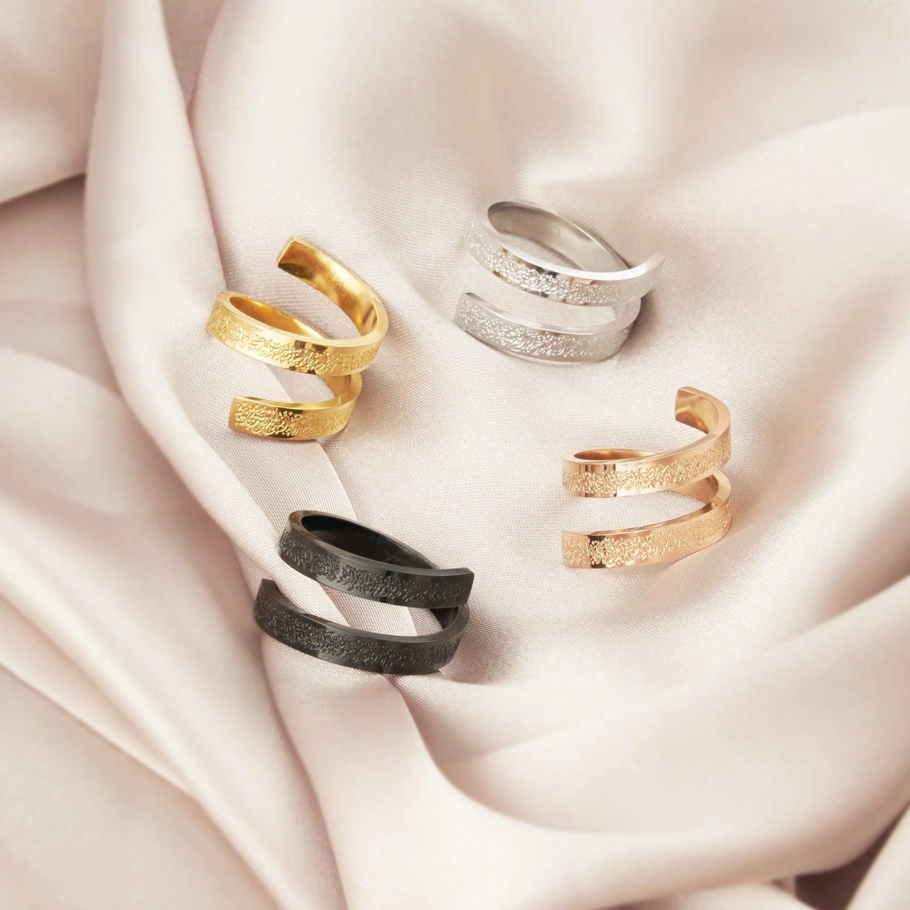 4-QUL SPIRAL RING - Grace