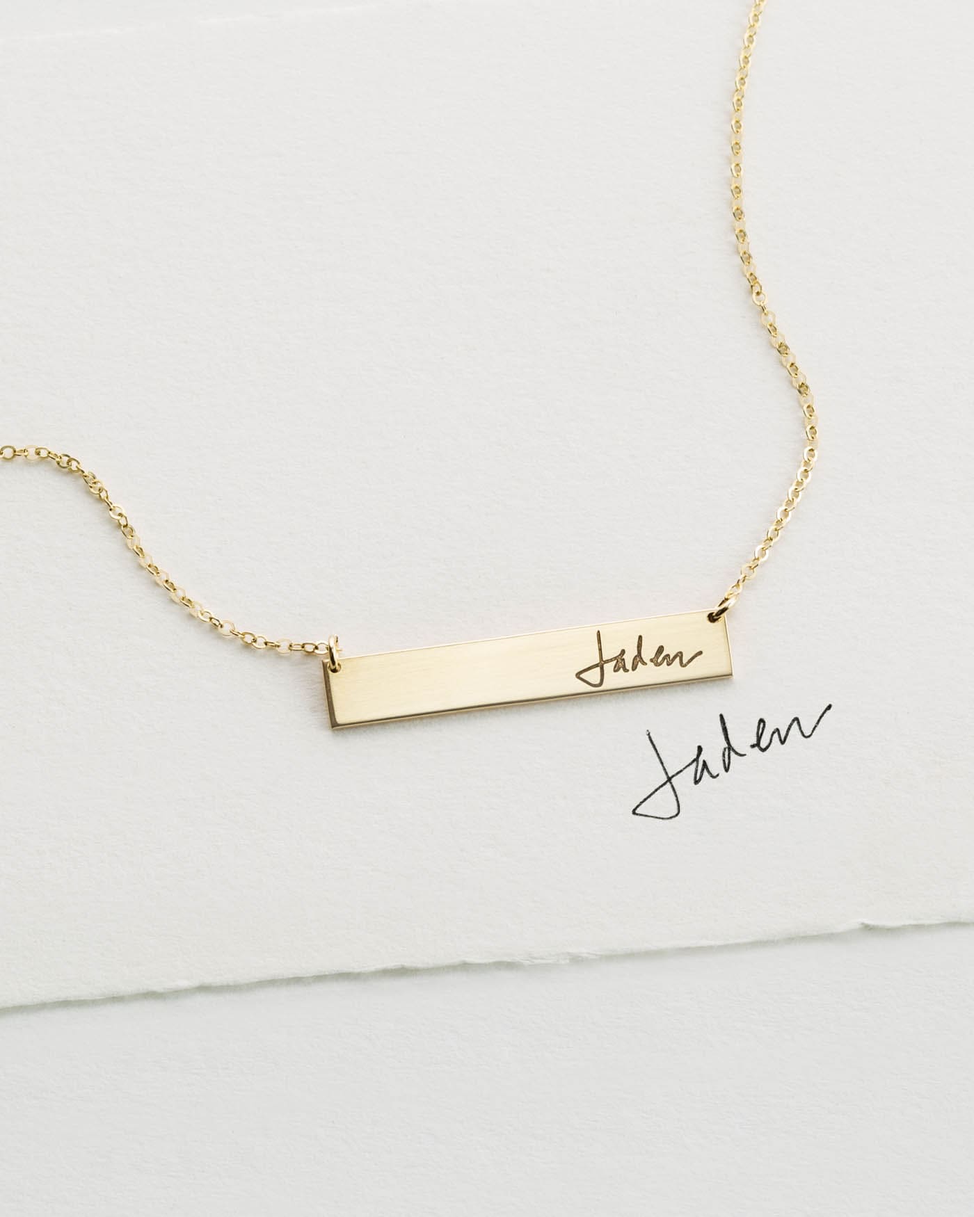 Handwriting Necklace - Grace