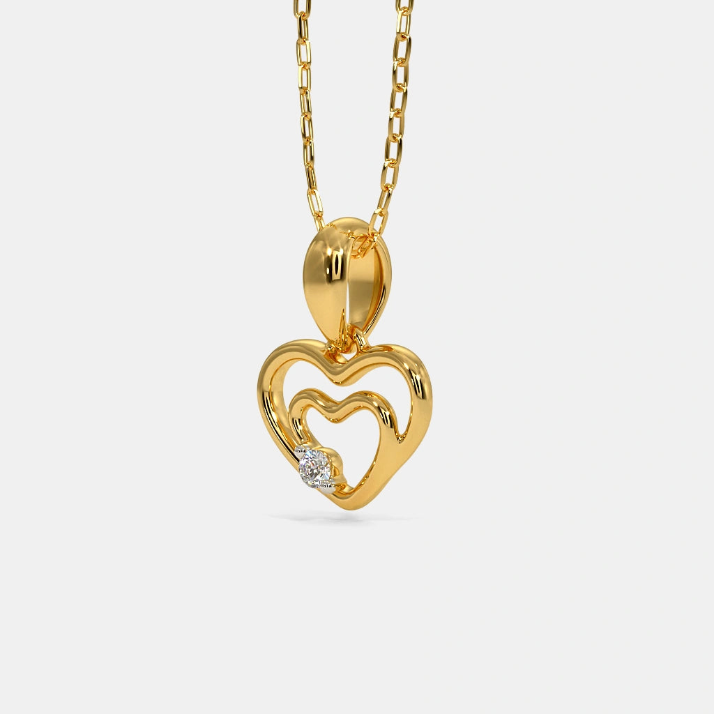 The Adene Heart Pendant - Grace