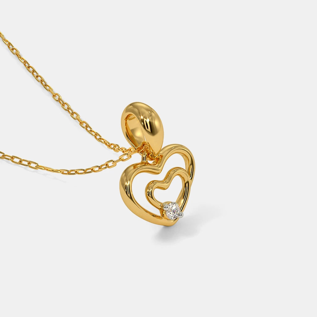 The Adene Heart Pendant - Grace