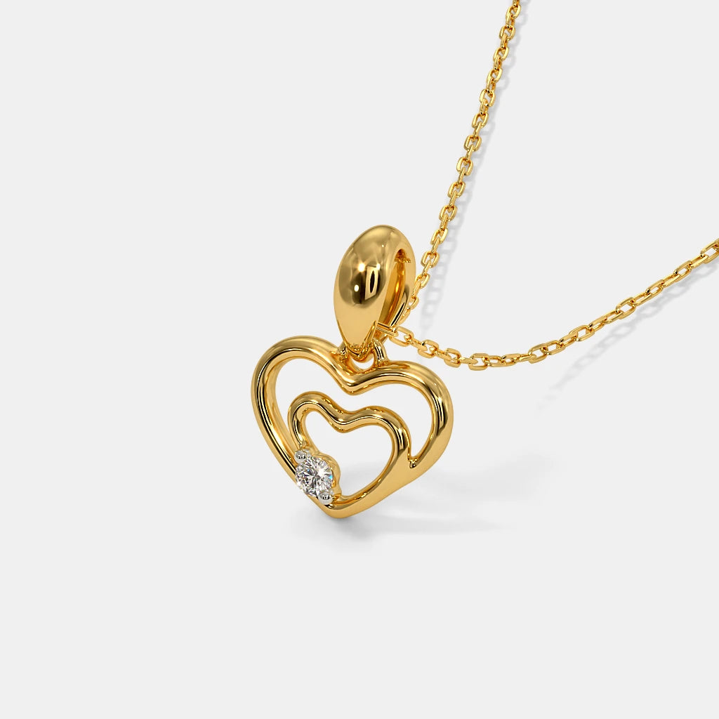 The Adene Heart Pendant - Grace