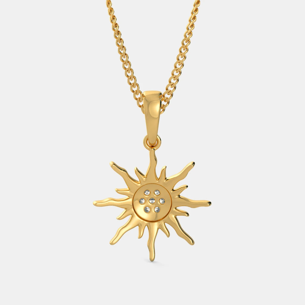 The Glorious Sun Necklace - Grace