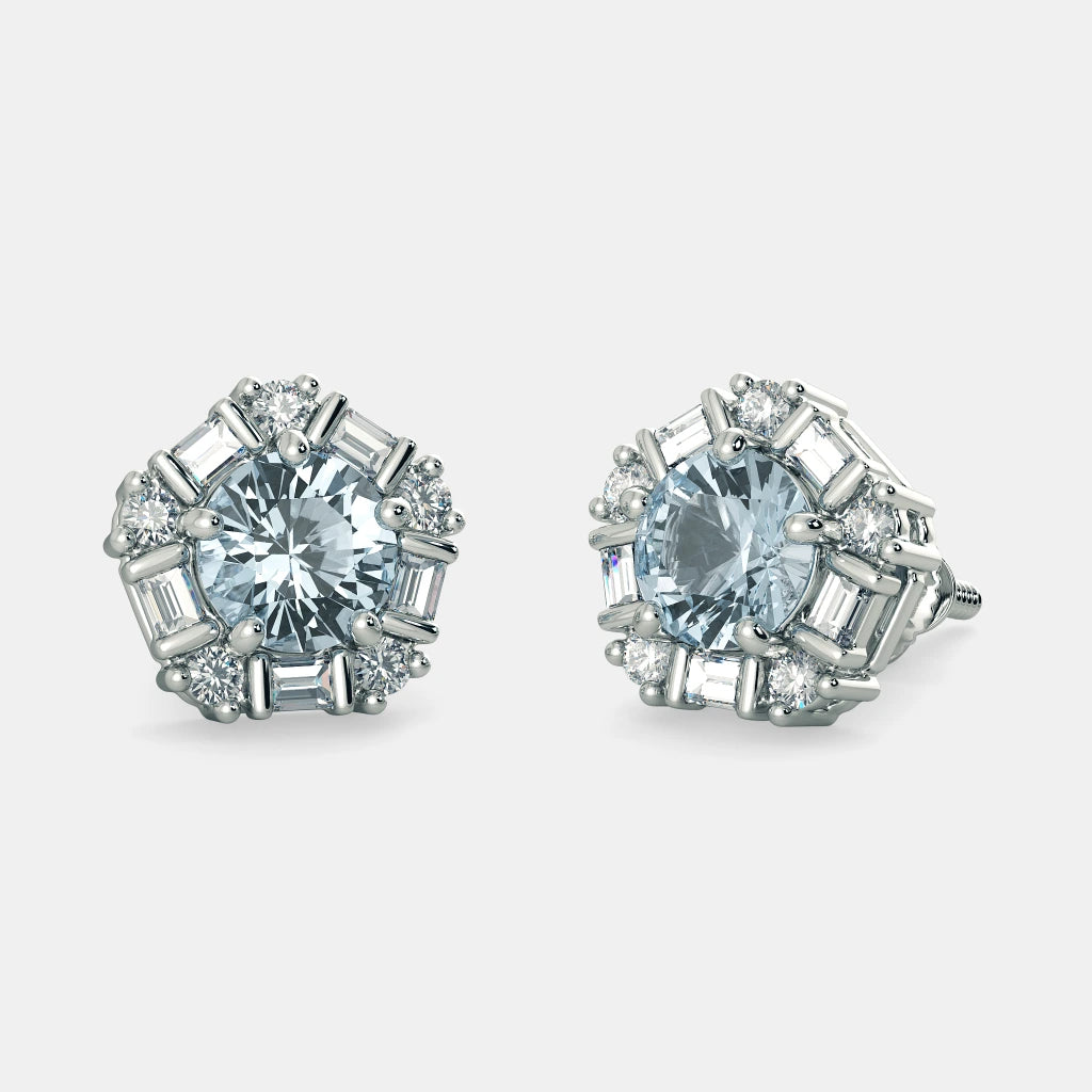 Dazzle Earrings - 925 SILVER - Grace