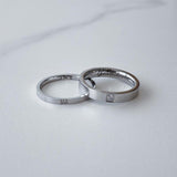 PERSONALIZED COUPLE BANDS - 925 SILVER