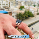Knit Pattern Turkish-925 Ring