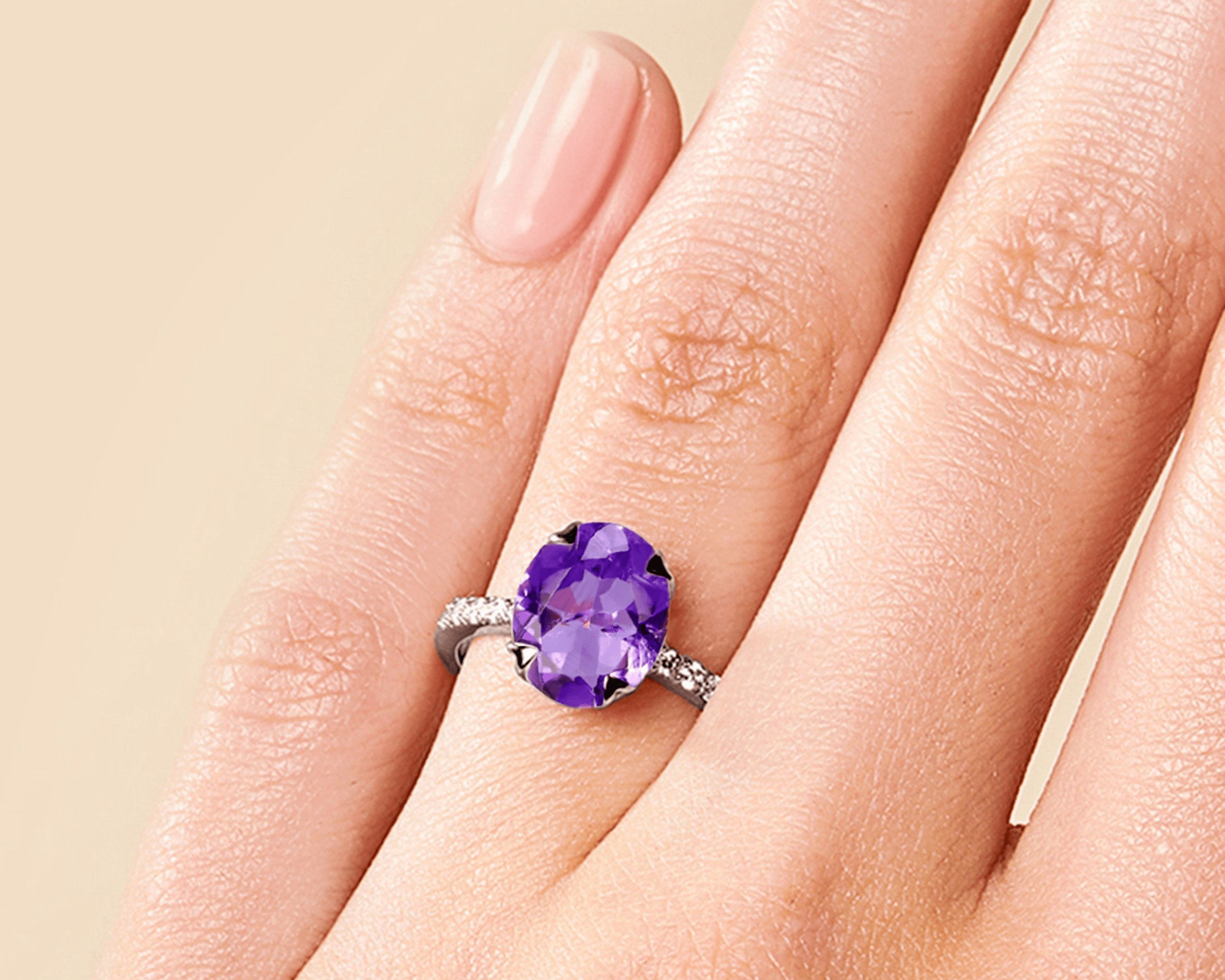 MAGIC AMETHYST RING - Grace