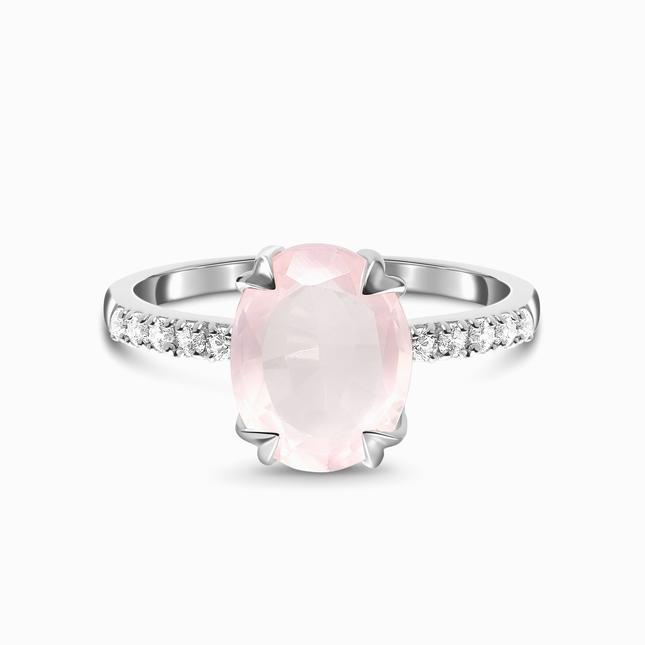 ROSE QUARTZ RING - Grace